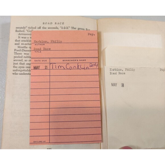 ROAD RACE BY PHILIP HAWKINS PAPERBACK-1970 Scholastic - Picture 11 of 11